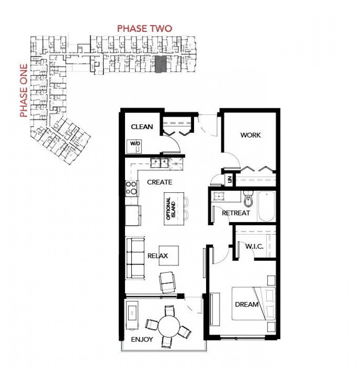 #106 – 105 Willis Crescent Floor Plan